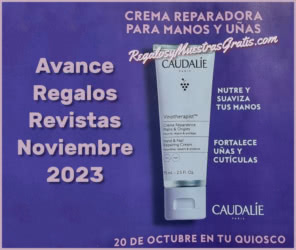 Avance Regalos Revistas Noviembre 2023