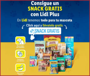 Gratis Lidl Cupones Snack Mascota