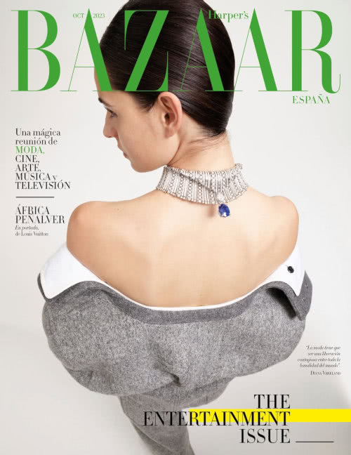 Portada Revista Harpers Bazaar Octubre 2023