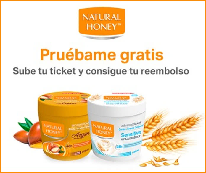 Prueba Gratis Natural Honey Agan Sensitive