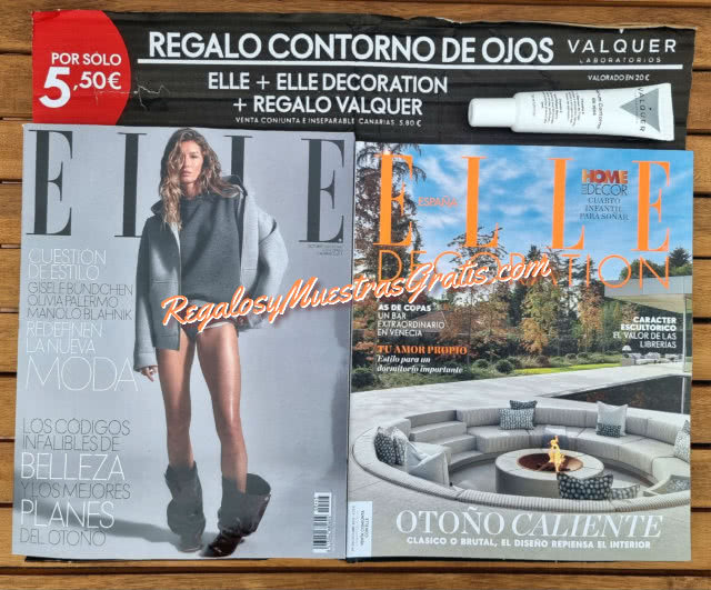 Regalos Revistas Octubre 2023 Elle