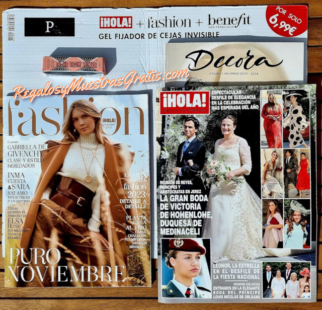 Regalos Revistas Octubre 2023 Hola