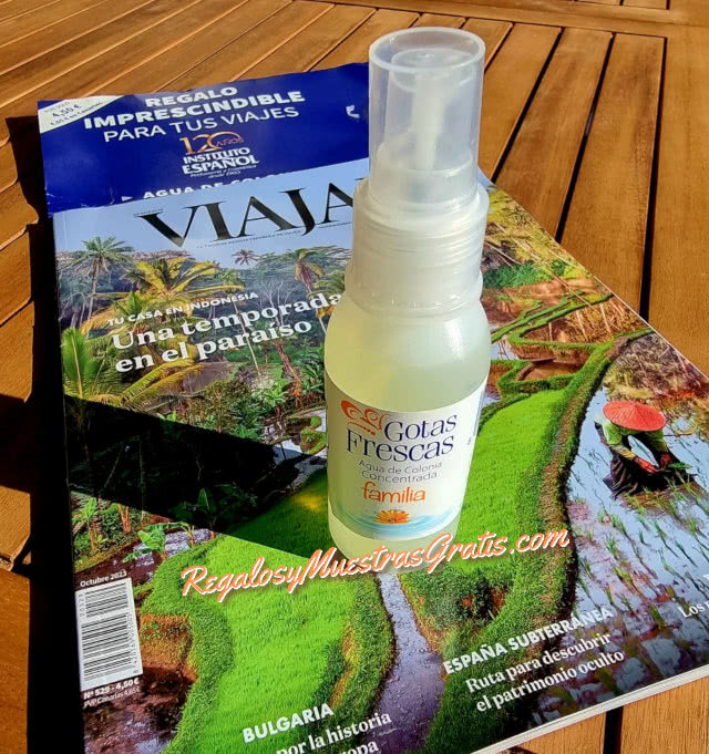 Regalos Revistas Octubre 2023 Viajar Gotas Frescas