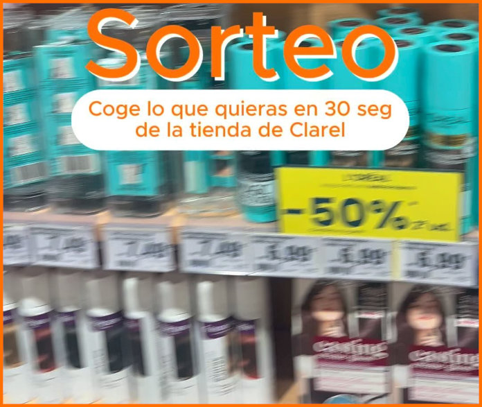 Sorteo Clarel Coge Lo Que Quieras