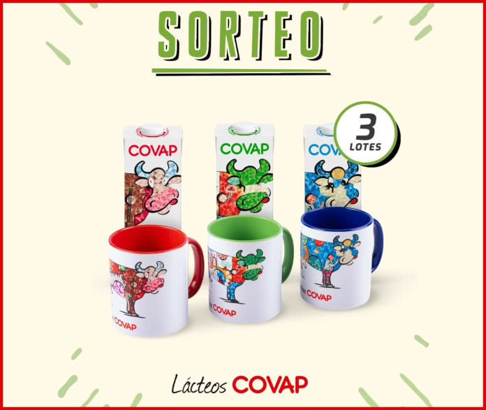 Sorteo Covap 3 Lotes Tazas