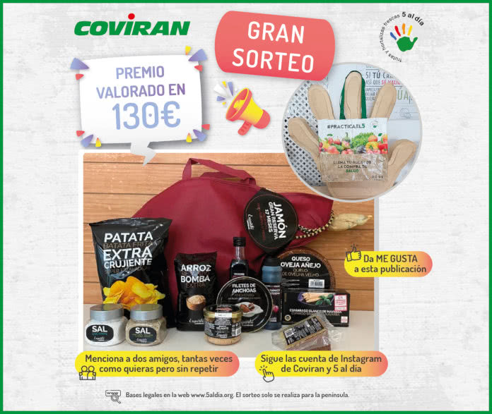 Sorteo Coviran 130 Euros