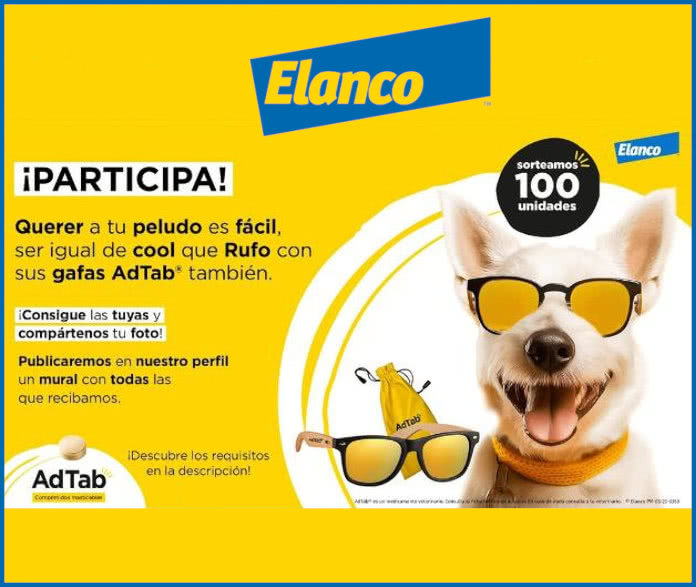 Sorteo Elanco 100 Gafas Adtab