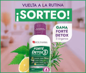 Sorteo Fortepharma 10 Lotes Detox