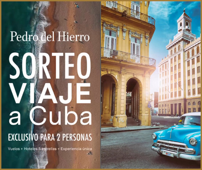 Sorteo Pedro Del Hierro Viaje Cuba