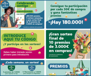 Sorteo Por Compra Hiperdino 10 Premios 3000