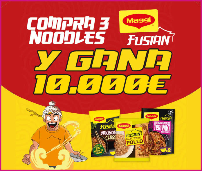 Sorteo Por Compra Maggi 10000 Euros