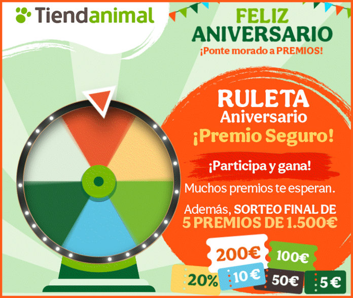 Sorteo Por Compra Tienda Animal Ruleta