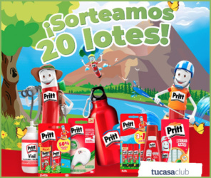 Sorteo Tucasaclub 20 Lotes Pritt 2024