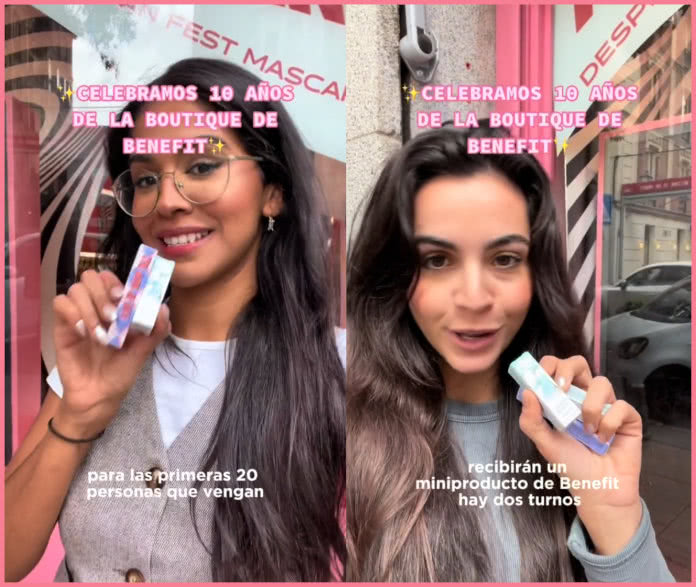 Gratis Benefit 20 Miniproductos Ayala Madrid