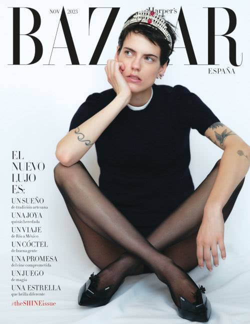 Portada Revista Harpers Bazaar Noviembre 2023