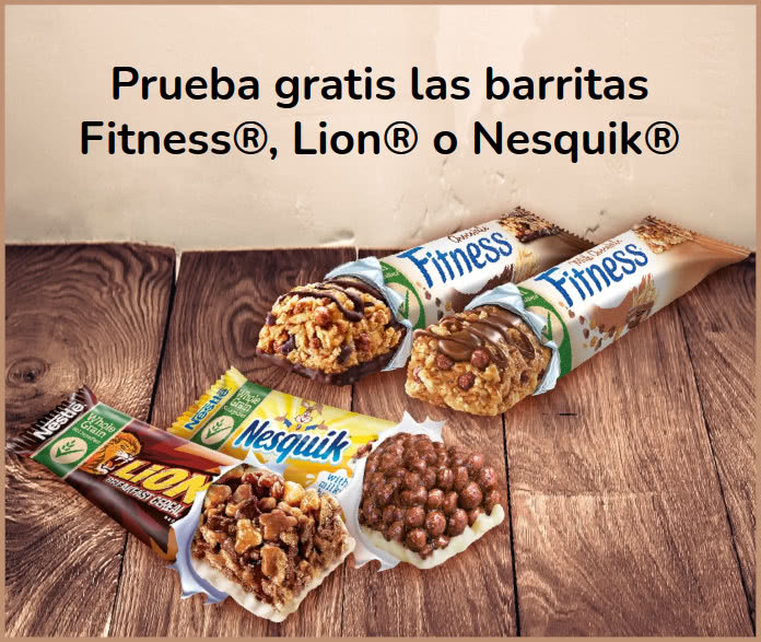 Prueba Gratis Nestle Barritas