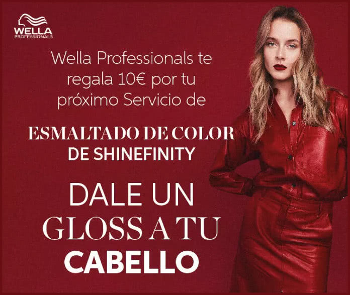 Reembolso Wella 10 Euros Shinefinity