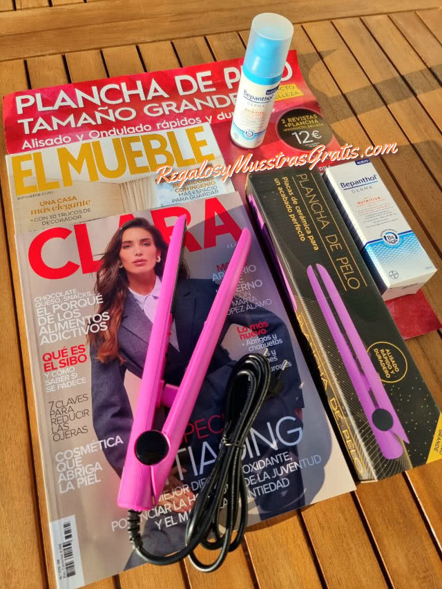 Regalos Revistas Noviembre 2023 Clara Plancha