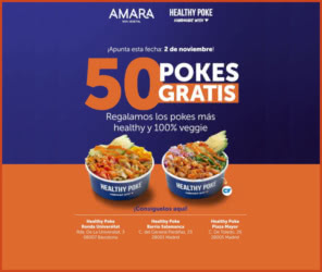 Sorteo Amara Healthy Poke 50 Premios