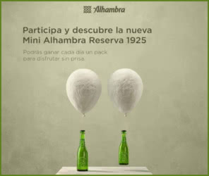 Sorteo Cerveza Alhambra 31 Packs