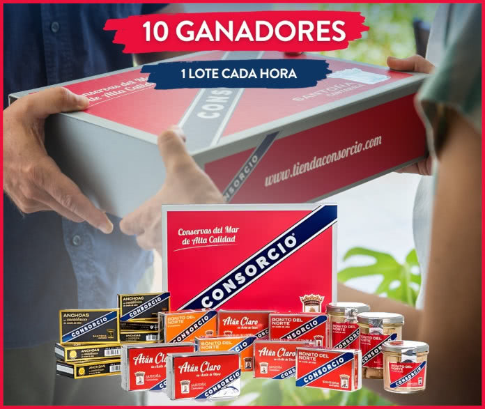 Sorteo Conservas Consorcio 10 Ganadores