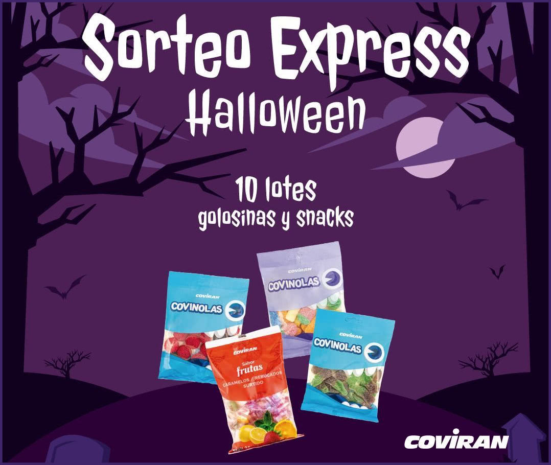 Sorteo Coviran 10 Lotes Chuches Halloween