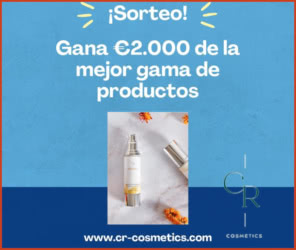 Sorteo Cr Cosmetics 2000 Euros