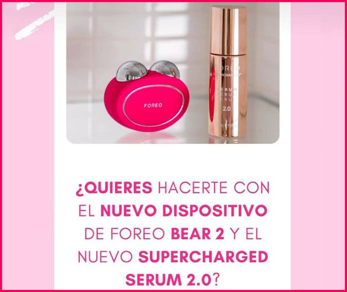 Sorteo Foreo Bear 2