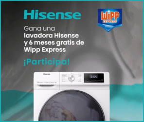 Sorteo Hisense Wipp Express Lavadora Lote Wipp