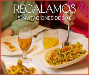 Sorteo La Tagliatella 5 Invitaciones 50