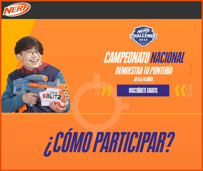 Sorteo Nerf Challenge 2023