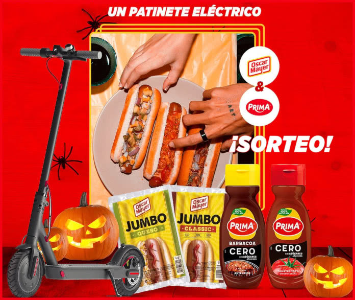 Sorteo Oscar Mayer Prima Patinete Lote