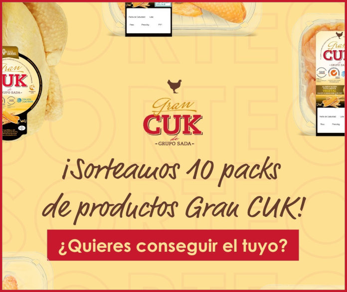Sorteo Pollo Cuk 10 Premios