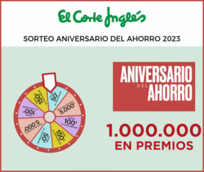 Sorteo Por Compra El Corte Ingles Aniversario Ahorro 2023