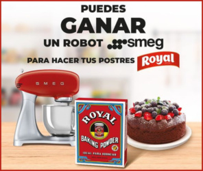 Sorteo Por Compra Postres Royal Robot Smeg