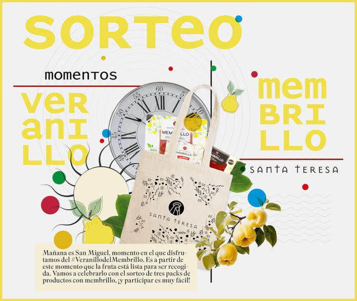 Sorteo Santa Teresa 3 Lotes Membrillo
