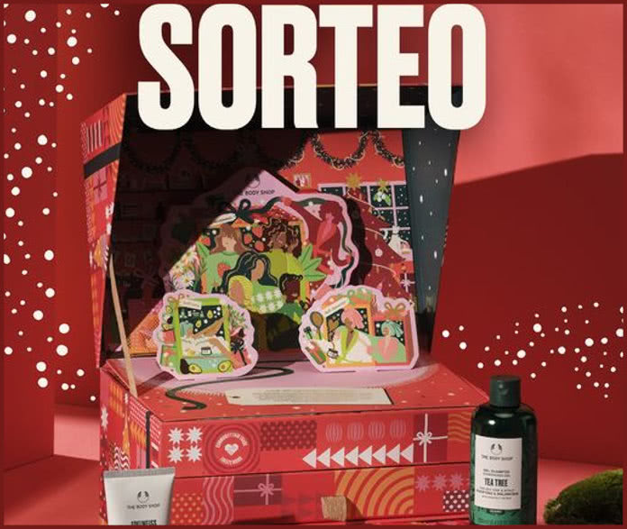 Sorteo The Body Shop Calendario Adviento 2023