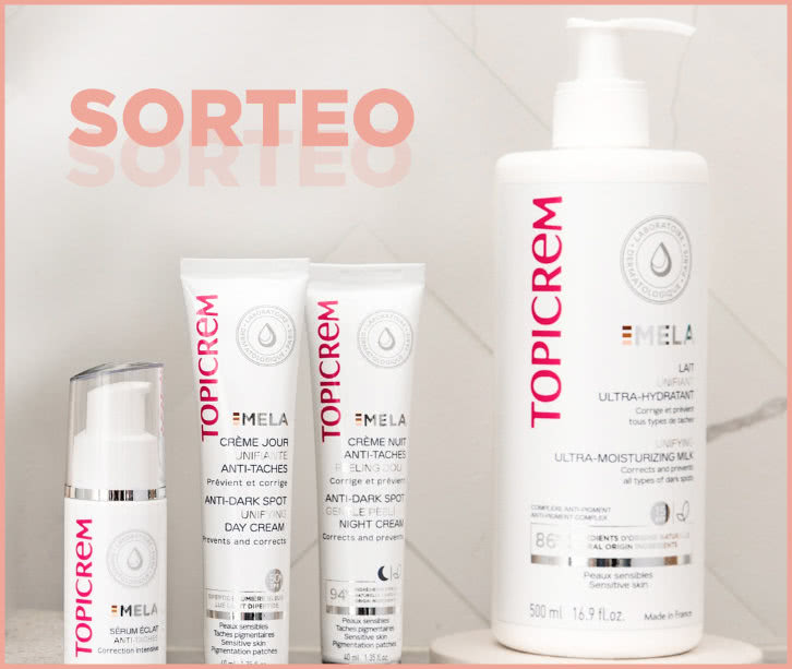 Sorteo Topicrem Pack Mela