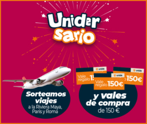 Sorteo Unide Viaje Vales Compra