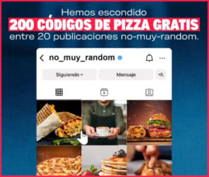 Concurso Dominos Pizza 200 Codigos