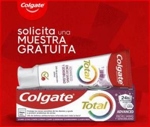 Muestras Gratis Colgate Total Advanced Encias Sanas Sensibilidad Anuncio