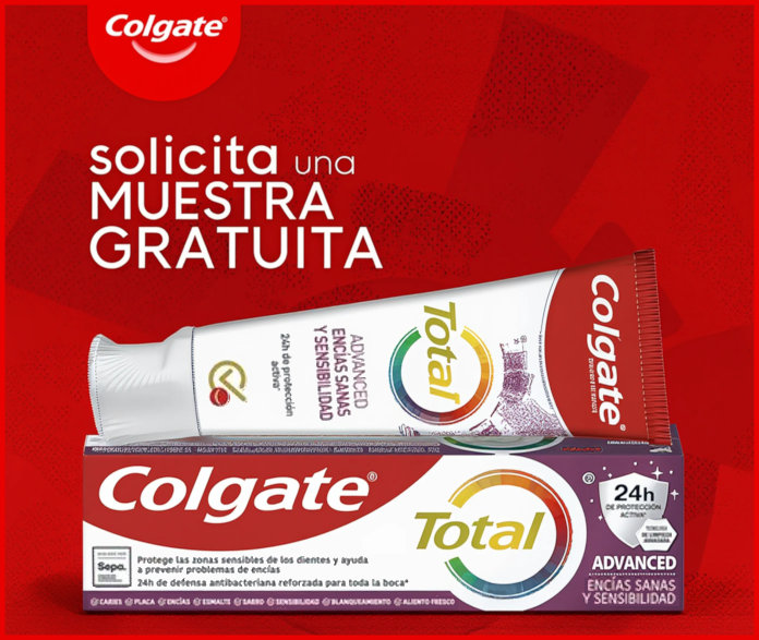 Muestras Gratis Colgate Total Advanced Encias Sanas Sensibilidad Anuncio