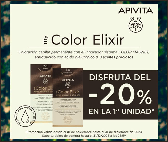 Reembolso Apivita Color Elixir