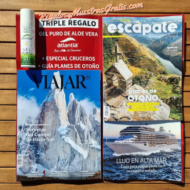 Regalos Revistas Diciembre 2023 Viajar
