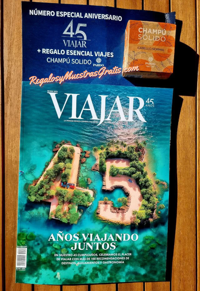 Regalos Revistas Noviembre 2023 Viajar