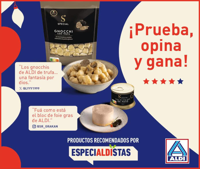 Sorteo Aldi 4 Tarjetas 50