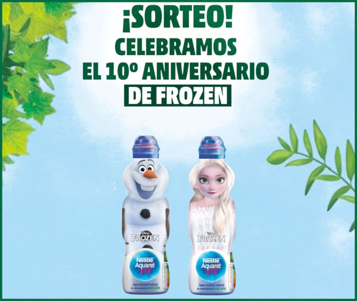 Sorteo Aquarel Frozen 5 Lotes