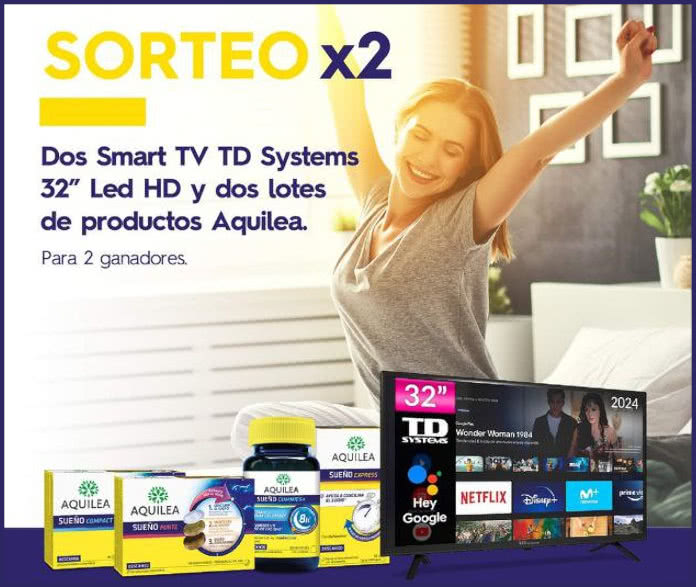 Sorteo Aquilea Dos Smart Tv