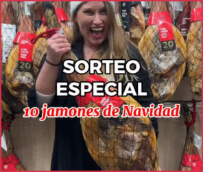 Sorteo Bonarea Albitrips 10 Jamones