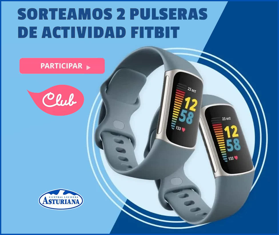 Sorteo Central Lechera Asturiana 2 Pulseras Fitbit